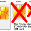 RUT956 SIM Card Size